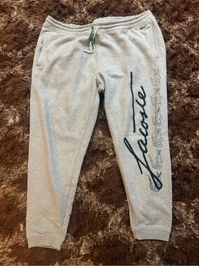 Used Men’s Lacoste sweatpants Size XXL